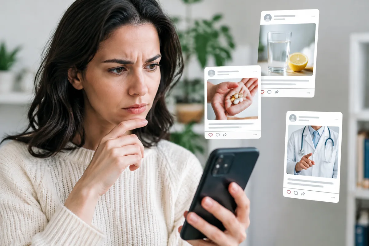 Comment repérer un faux conseil médical sur les réseaux sociaux